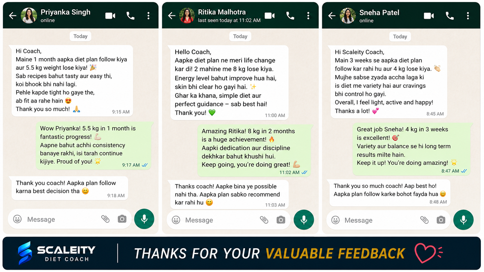 WhatsApp Customer Review 1